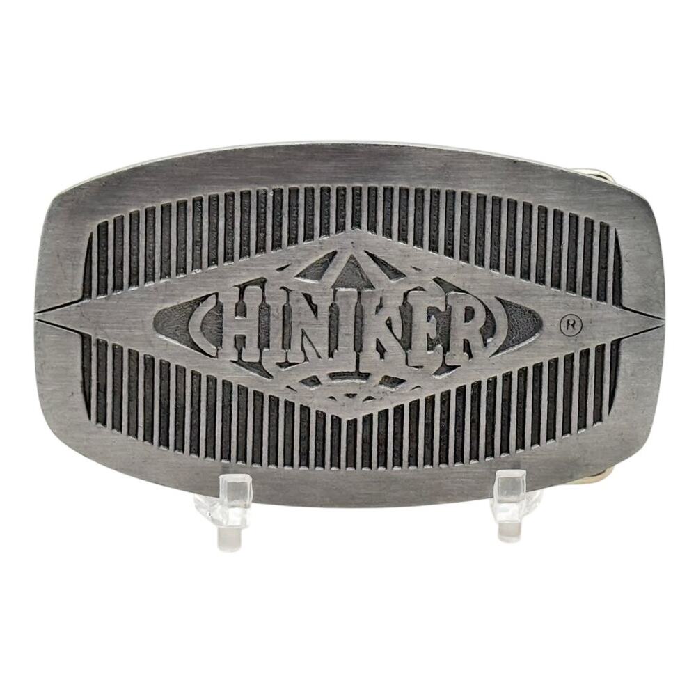 Hiniker Diamond Logo Agricultural Advertising Belt Buckle